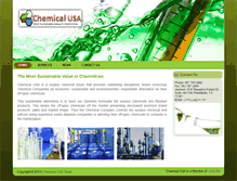 Tablet Screenshot of chemicalusatexas.com